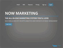 Tablet Screenshot of nowmarketing.co.uk